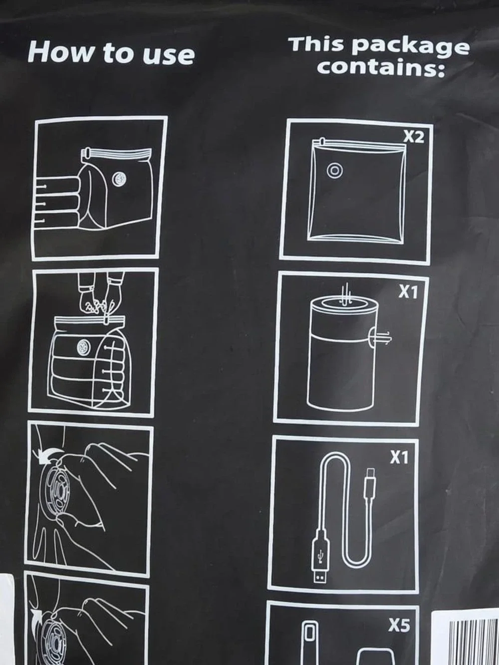 Black Garment Bag - Travel-Friendly Storage